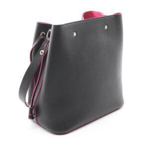 Louis Vuitton Lockme Bucket Noir Black Shoulder Bag Leather